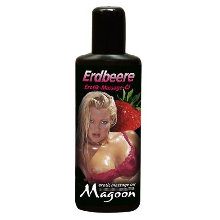 OLIO PER MASSAGGI MAGOON FRAGOLA - 100 ML